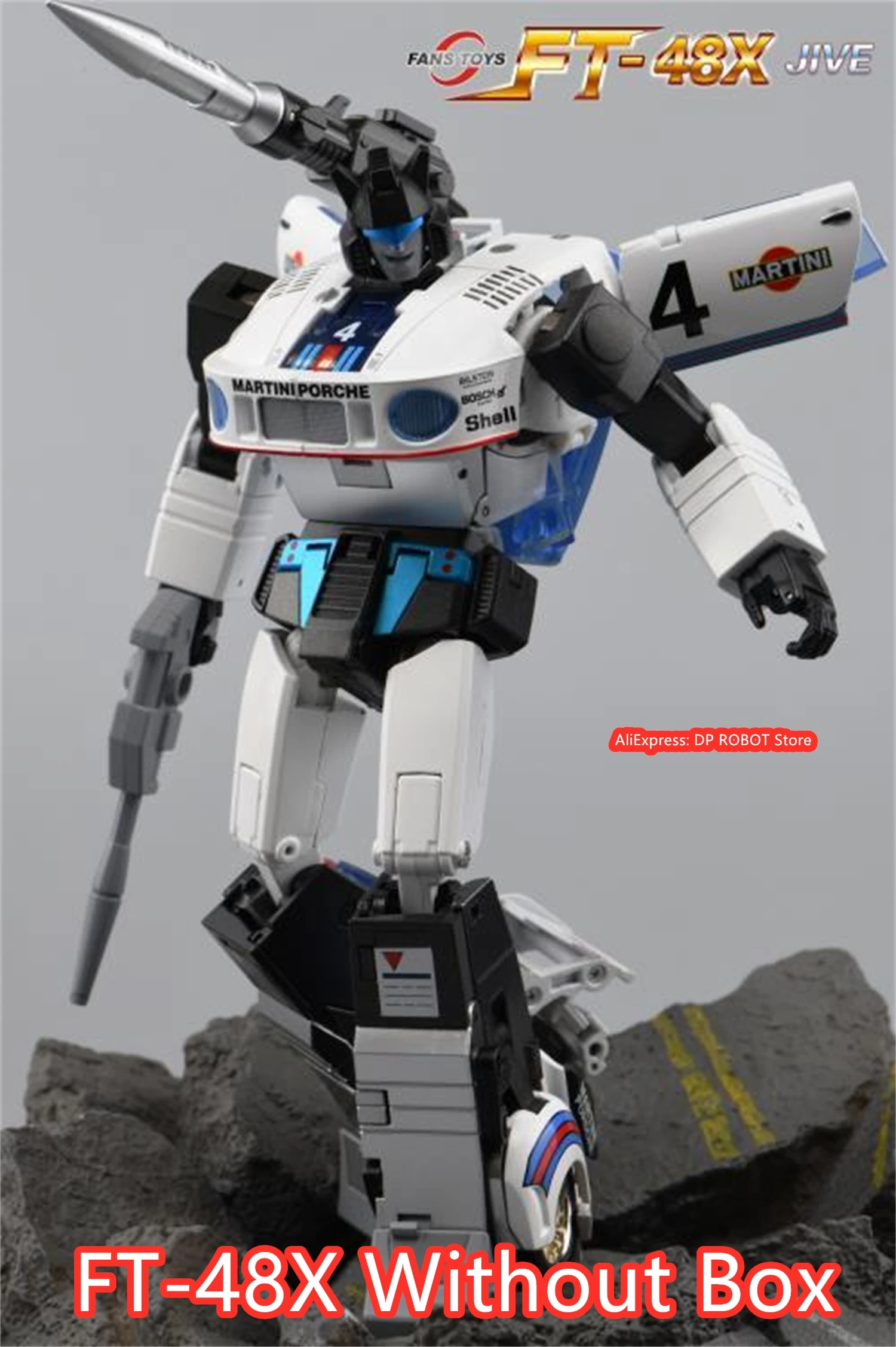 おもちゃ Fanstoys-jive jazz mp ratioアクションフィギュア,ボックス付きサード