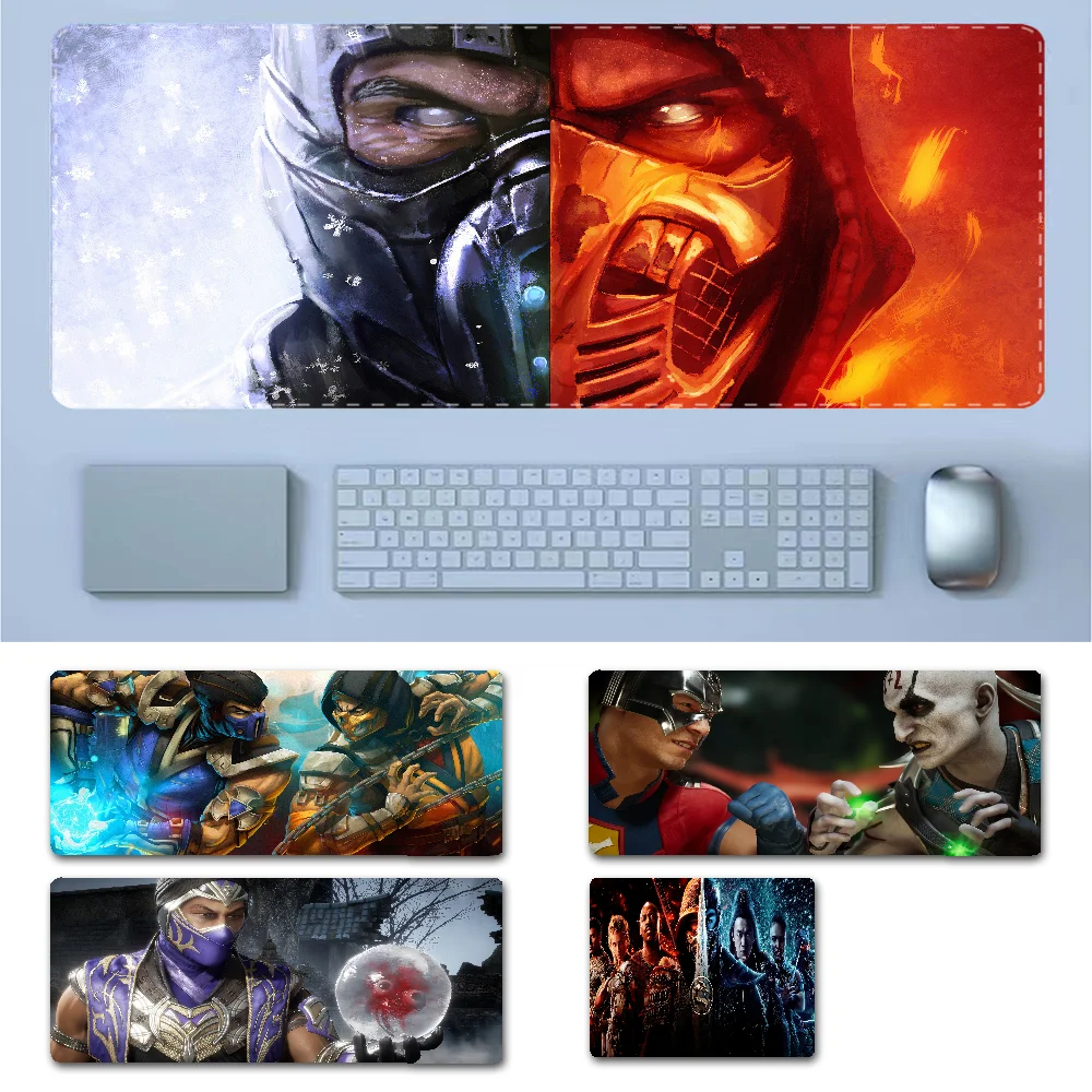 

Mortal Kombat Classic Game New Gamer Speed Mice Retail Small Rubber Mousepad Size For Game Keyboard Pad