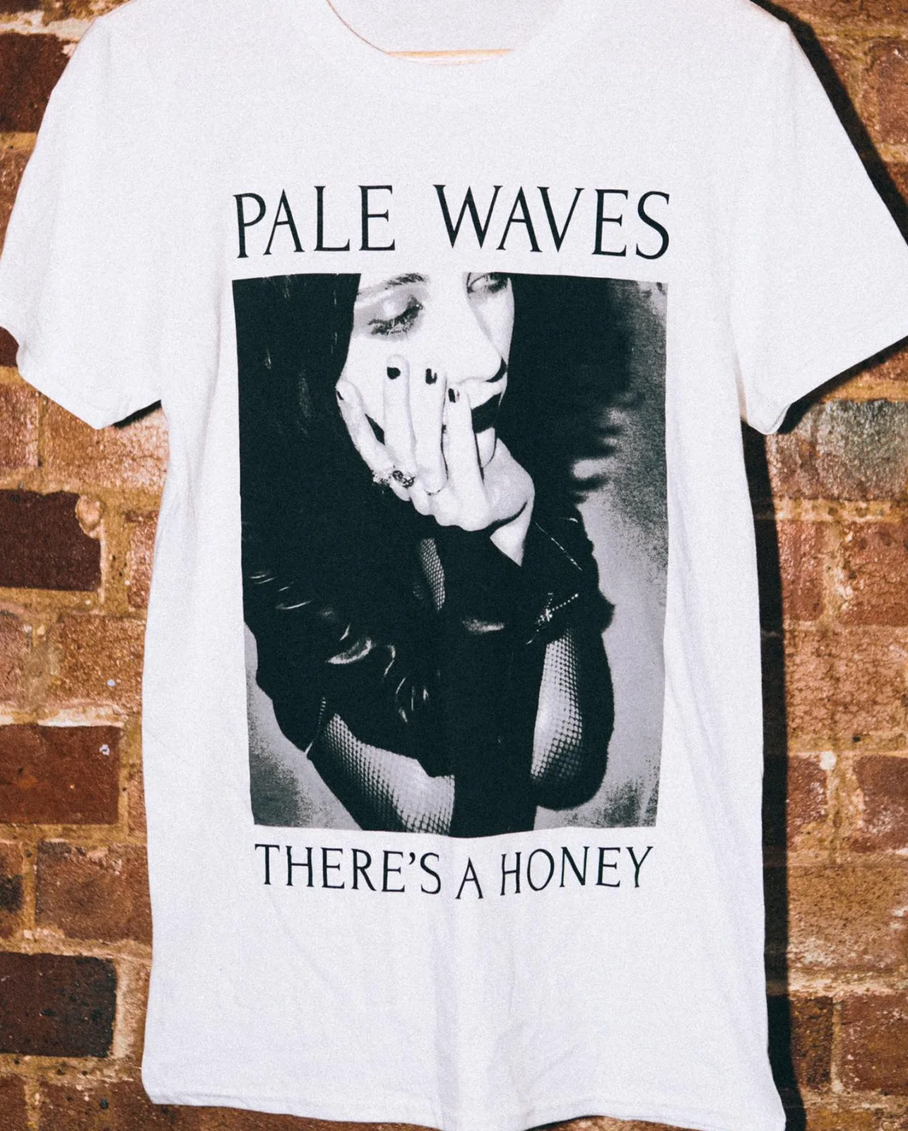 Pale Waves rock band there's a honey White T-shirt Short sleeve S-5Xl 1F957