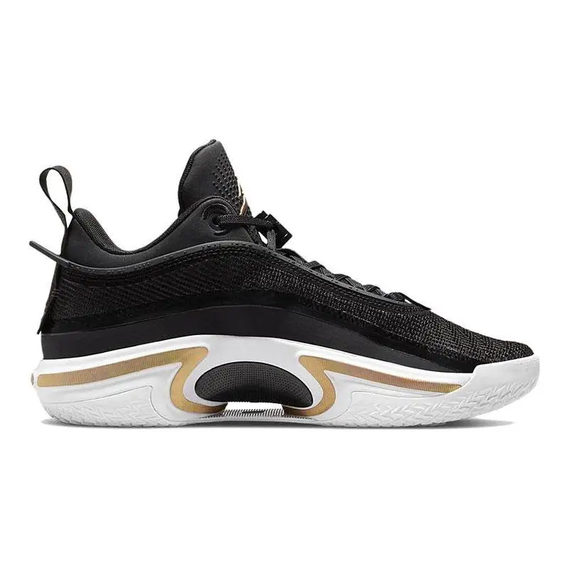 Nike Jordan 36 Low PF Black Gold Sneakers shoes DH0832-071