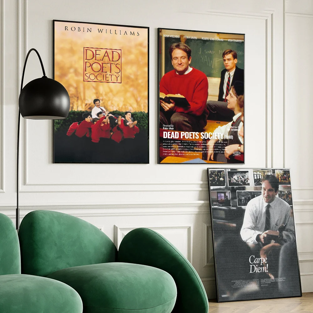 

Dead Poets Society Movie Vintage Posters Sticky Vintage Room Home Bar Cafe Decor Kawaii Room Decor