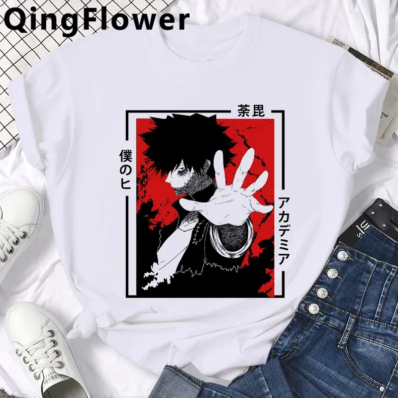 Japanese Anime My Hero Academia Bakugou T Shirt Men Todoroki Boku No Hero Academia Tshirt Graphic Dabi Bnha Graphic Tshirt Male