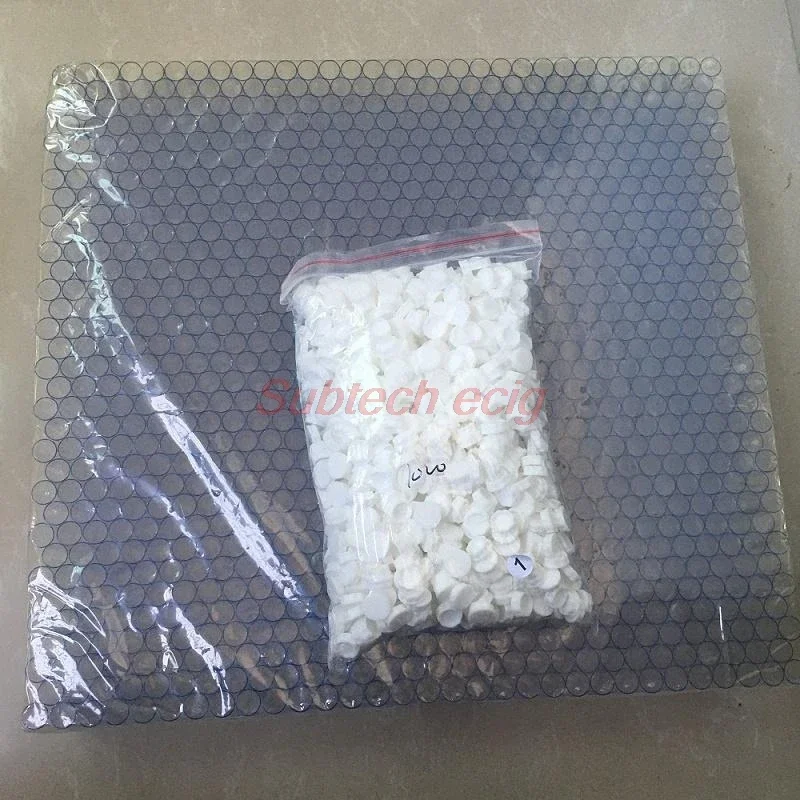 100 قطعة من حزم الأنبوب البلاستيكي التعبئة والتغليف البلاستيكية مع قبعات 1.0 مللي حاوية أنبوبية شفافة لخزان عربات الزيت السميك بخيط 510 #2