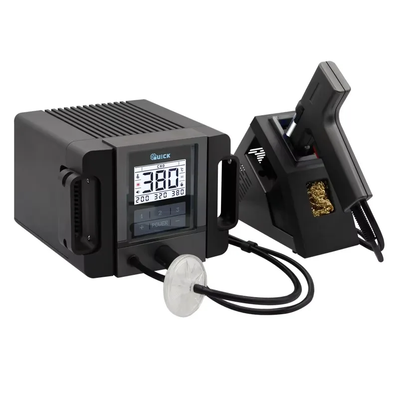 Nestest 200W Touch Screen Desoldering Station TV2 for THT Digital Electric Solder Sucker Soldering Rework Station