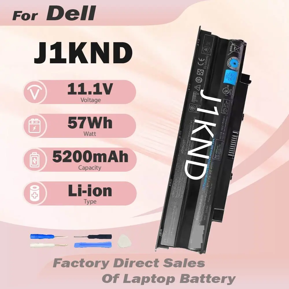 J1KND YXVK2 Laptop battery For Dell Inspiron N5020 N5030 N5040 N5050 N4010 N5010 N5110 N7010 N7110 For Vostro 1450 3450 3550 375