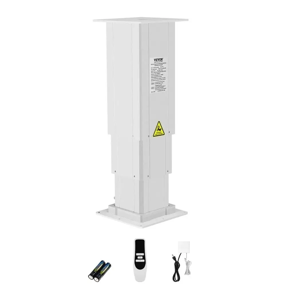 

Adjustable Electric Lifting Column System 176 lbs Capacity Height Range 14.2 to 31.1 Inches