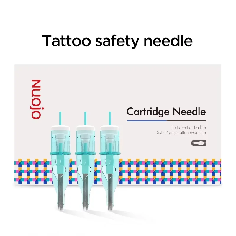 NUOJO 10PCS 0.35 mm Universal Cartridge Needle Disposable Sterile Tattoo Needle Permanent Makeup Tattoo Needle Cartridge Eyebrow - Image 6