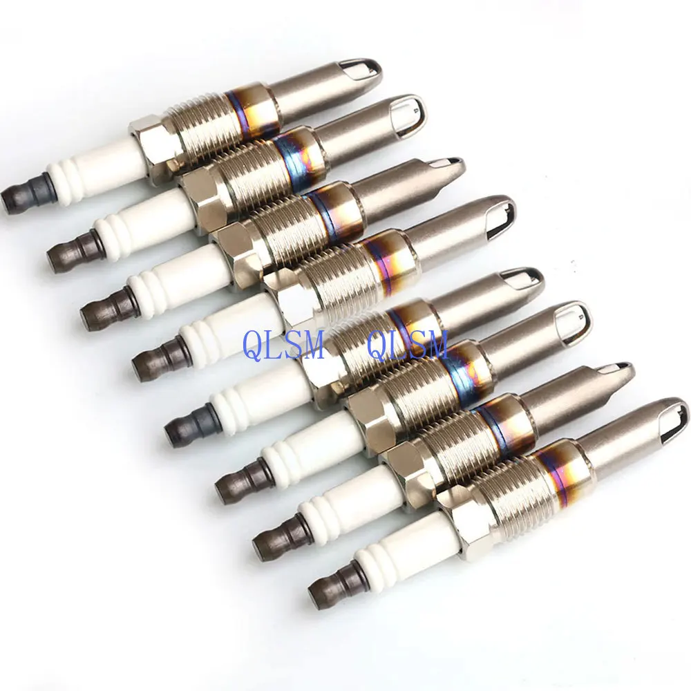 8Pcs SP515 SP546 PZH14F Platinum Spark Plug For F-150 F-250 Expedition Lincoln 5.4L 3V V8 Auto Engine Ignition System Set