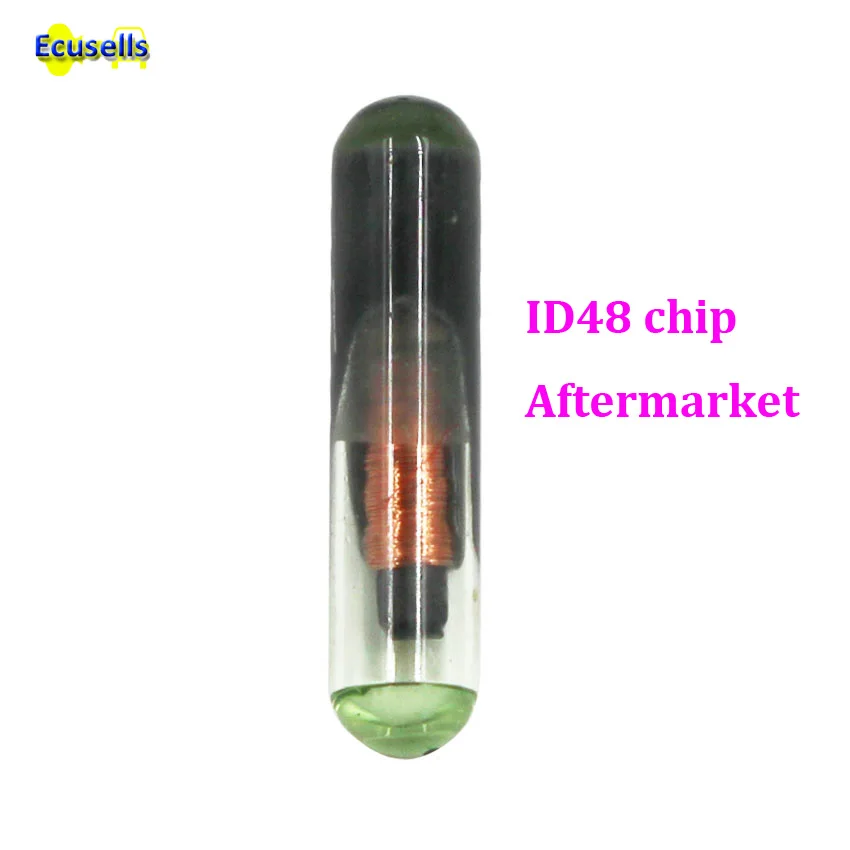 New Virgin Blank glass Transponder Chip T6 ID48 Copy ID48 for Audi/Skoda/seat for Volvo