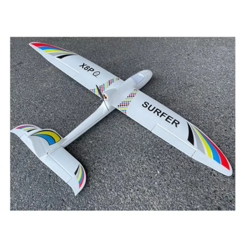 Af RC Planador Modelo Surfer X8 Hélice, 1.4m Envergadura, FPV Trainer Avião Kit, Pnp Mc6c, 40A 2450kv, Maquinaria Elétrica Brinquedo Presente