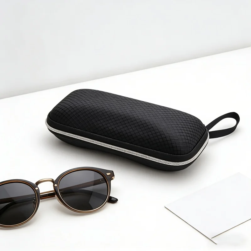 

Fashion Hard Glasses Box Men Women Glasses Box Myopia Glasses Case With Zipper Reading Eyewear Case Eyewear Protector