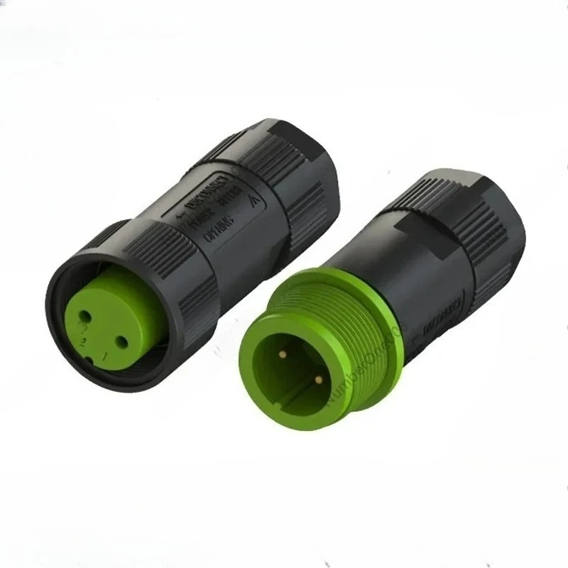 apply to Waterproof 2-Core Circular Connector M20 2Pin 10A/15A for Exceedconn EC Series, Industrial Docking Adapter 10pcs