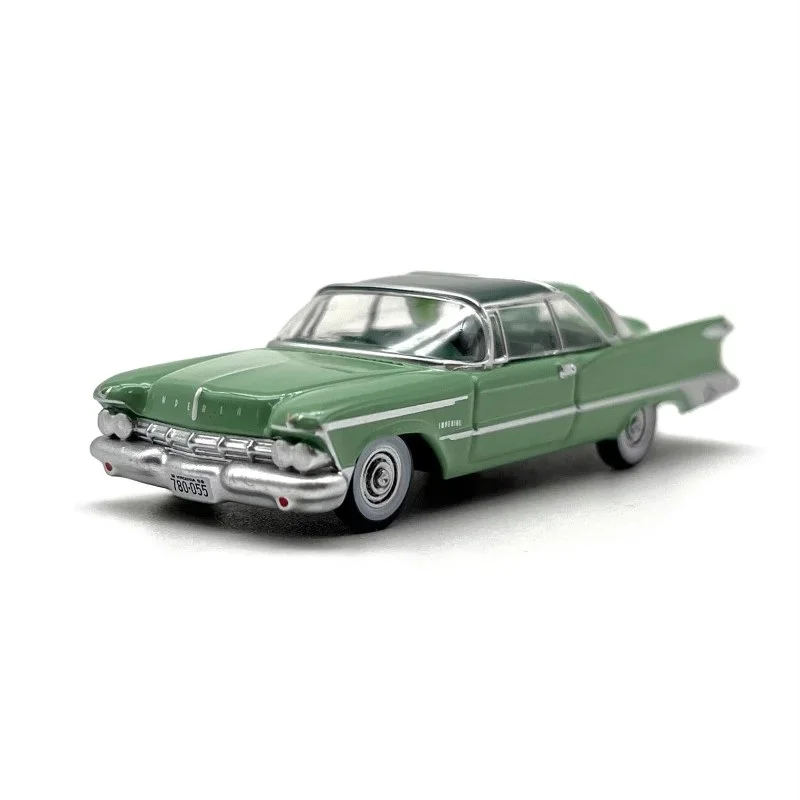 Oxford 1:87 Im-perial Cr-own Coupe Green Alloy Simulation Model Car