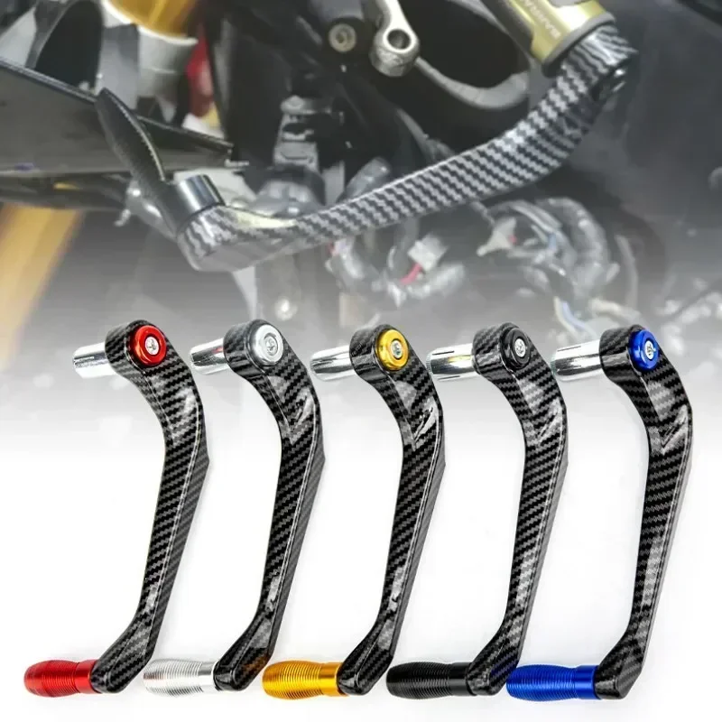 Motorcycle Cnc Aluminum Alloy Handlebar Brake Clutch Lever Hand Guard Protector Modification Accessories Handguard