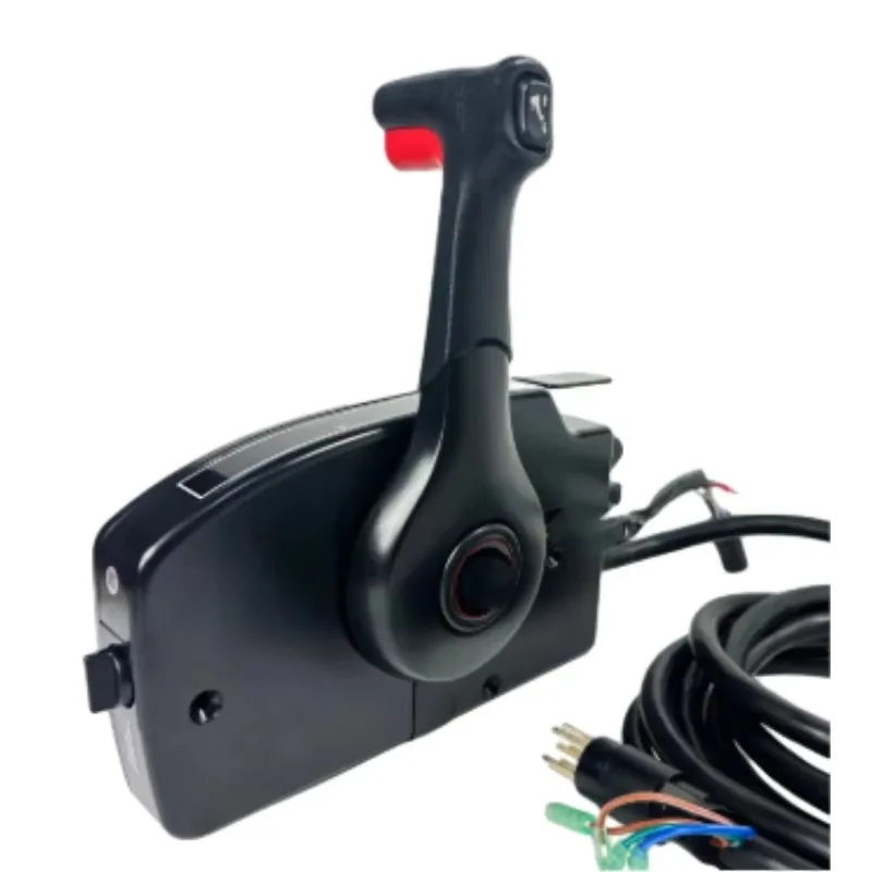 Aftermarket Marine Parts 881170A20 for Side Mounted Control Box Outboard Engine 8PI  with TRIM SWITCH PULL TO OPEN 20FT Harness