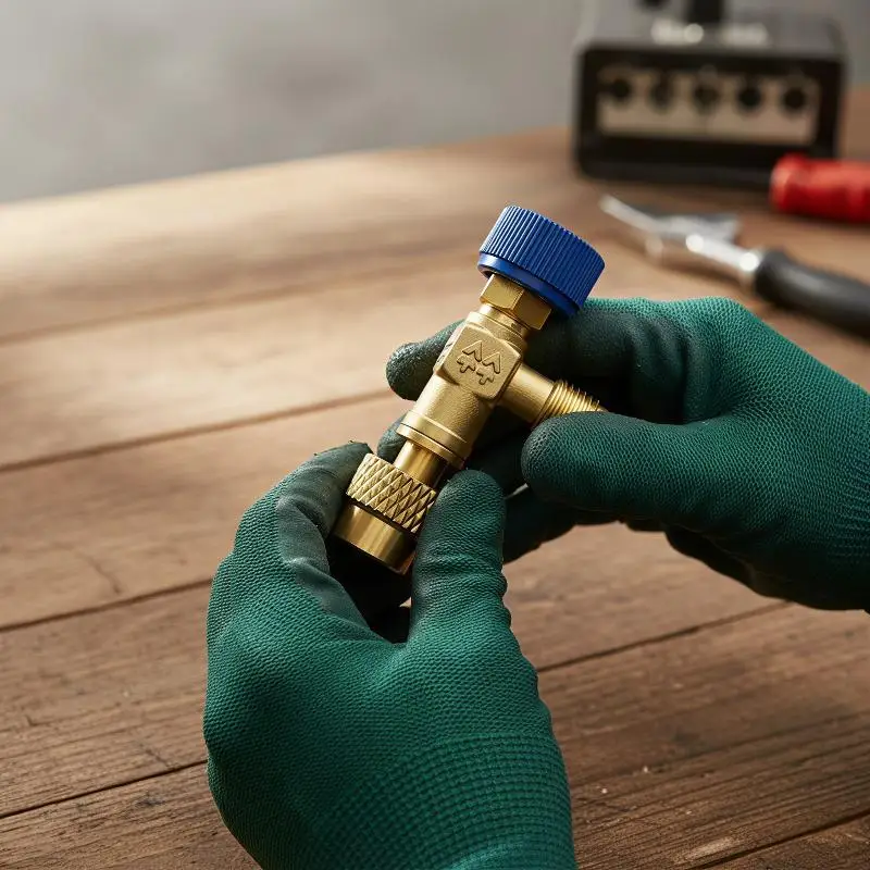 HS R410a R22 Air Conditioning Safety Valve Adapter Professional Refrigeration Tool for AC Technicians