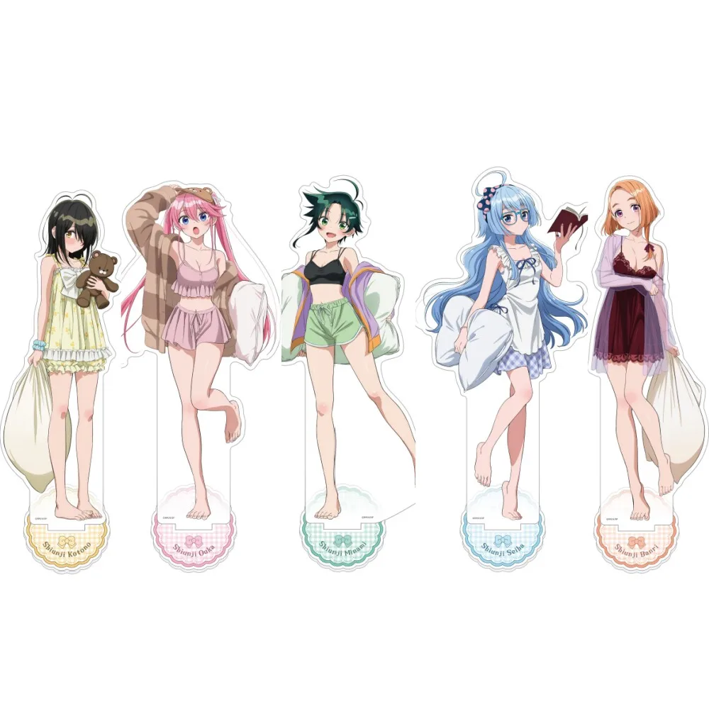 15cm Anime The Shiunji Family Children Keychain Acrylic Stand Model Figure Cosplay Character Gifts Decoration Accesorios Goods