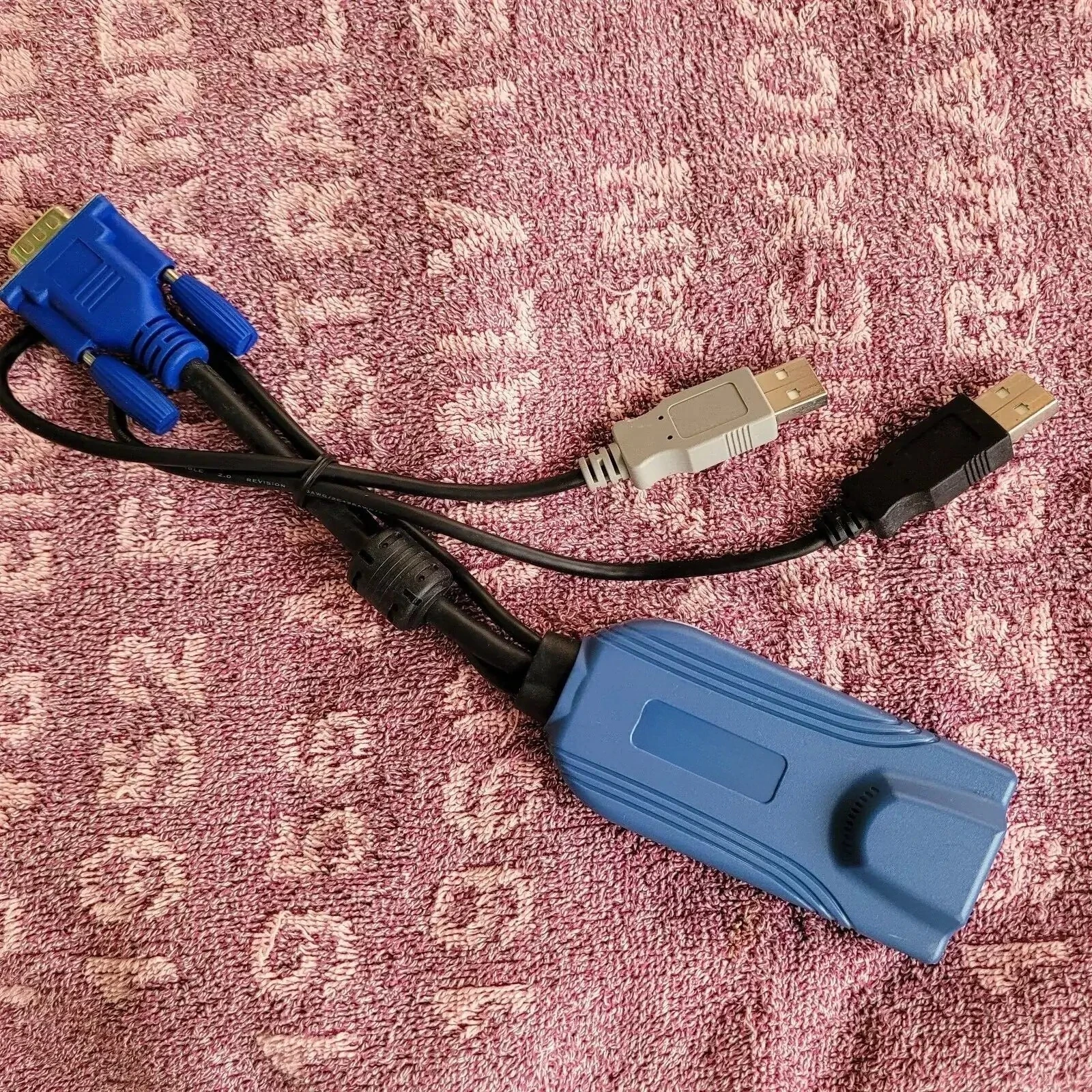 Raritan D2CIM-DVUSB VGA двойной USB-кабель для Dominion KX2 KX3 KX II CIM KVM-