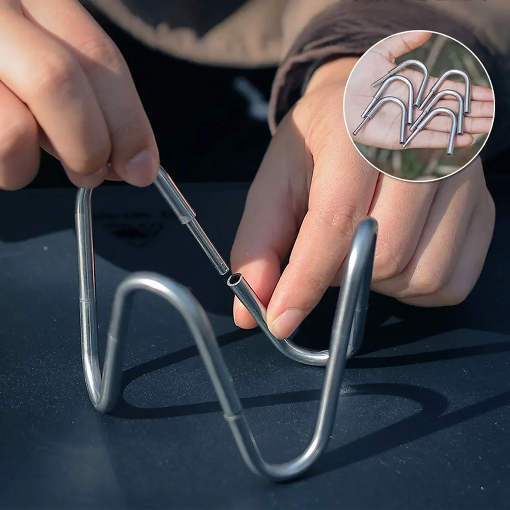 ブラケット付き屋外アルコールストーブ ポータブルクッキングストーブ 調整可能な火力 超軽量アルコール炉 屋外サバイバル用