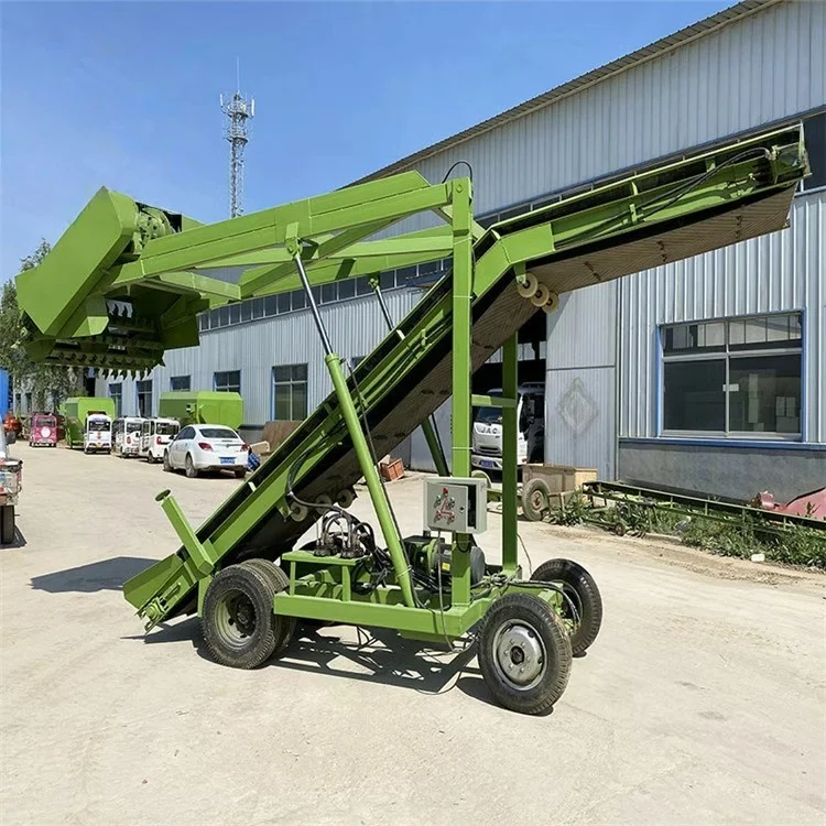 Hot Sale Silage Reclaimer - Mobile Corn Stalk Feed Reclaiming Machine For Cattle And Sheep Hydraulic Silage Reclaimer