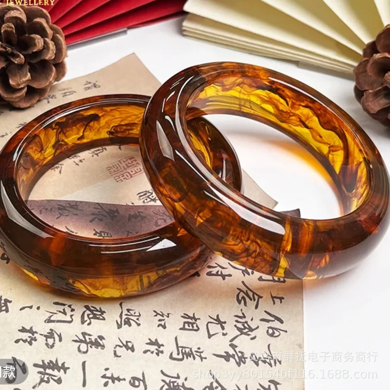 Non-natural blood medicine , high-end paclitaxel herbal bracelet, versatile DIY item