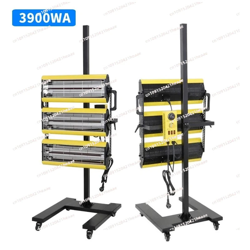 Suitable for Temperature Control  Car Body Repair Paint Baking Lamp Heating Light，2600W 220V 110V Shortwave Infrared Paint Dryer