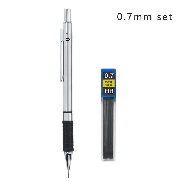 Metal Mechanical Pencil Set (0.5/0.7/0.9/2.0mm)