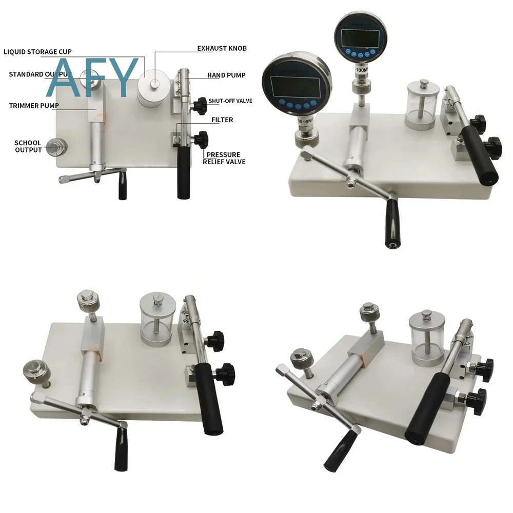 Hydraulic Calibration Bench for High Pressure Pump Water Pressure Calibrator Hydraulic Pump Tester for Industrial Pressure