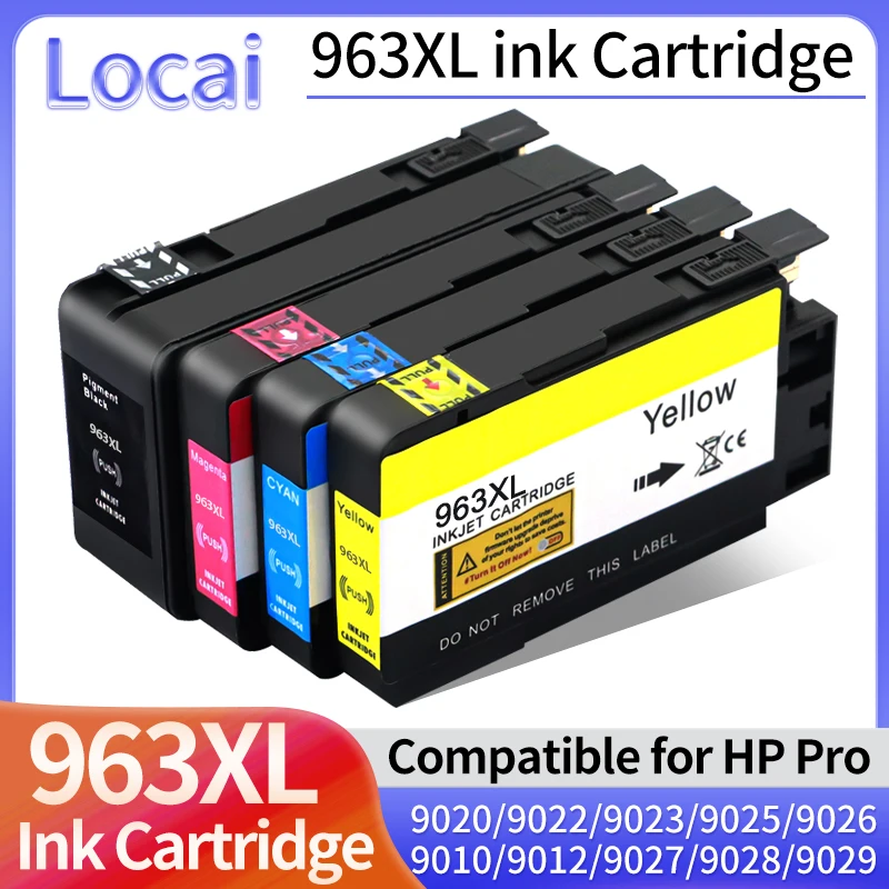 

Совместим с картриджем HP963XL 963, для принтера HP OfficeJet Pro 9010 9012 9013 9014 9015 9016 9019 9020 9022 9023 9025