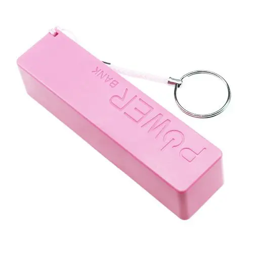 USB Power Bank Case Kit 18650 Battery Charger DIY Box Shell With Key Chain Black White Blue Pink Yellow Green For Arduino