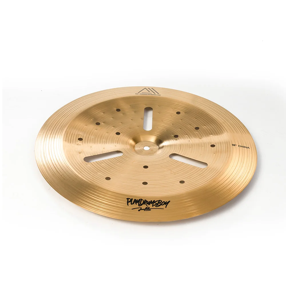 

Brilliant Finish Handmade Professional B20 Cymbals-Fast Response Percussion Instrument Size 18