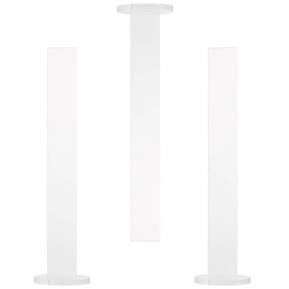 3Sets Acrylic Tape Racks Deformation Resistant Adhesive Holders Home Storage Adhesive Tape Rack Acrylic Racks