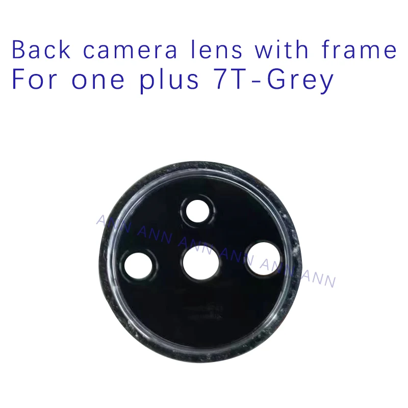 

Back Camera Glass Lens Cover Holder For Oneplus 7T Big Rear Camera Glass Lens Frame Replacement Reapir Parts