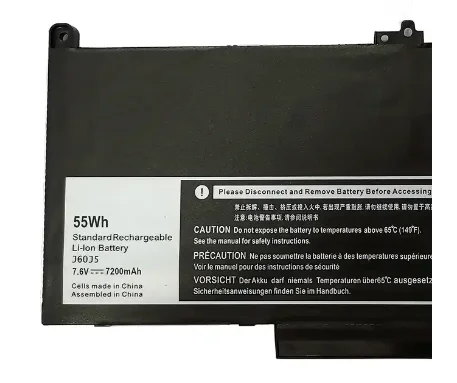 J60J5 MC34Y NJJ2H P26S 55WH OEM/ODM Original laptop battery for DELL Latitude 14 E7470 E7270 Notebook battery&Li-polymer