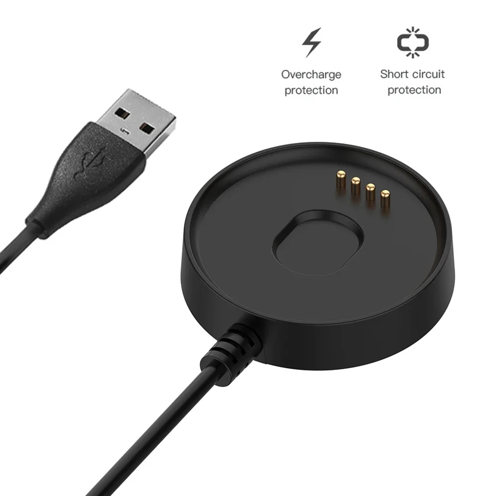 

100cm USB Charger Base Cradle for Ticwatch C2 E2 S2 Smart Watch Charging Dock Cable Magnetic Charger Base Accessories