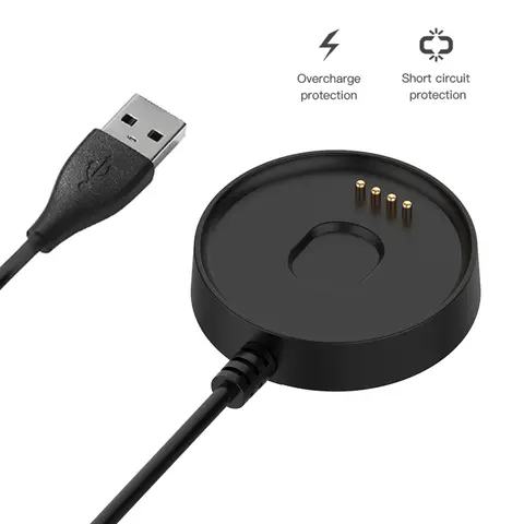 Charger for Ticwatch 100cm USB Charger Base Cradle for Ticwatch C2 E2 S2 Smart Watch Charging Dock Cable Magnetic Charger Base Accessories
