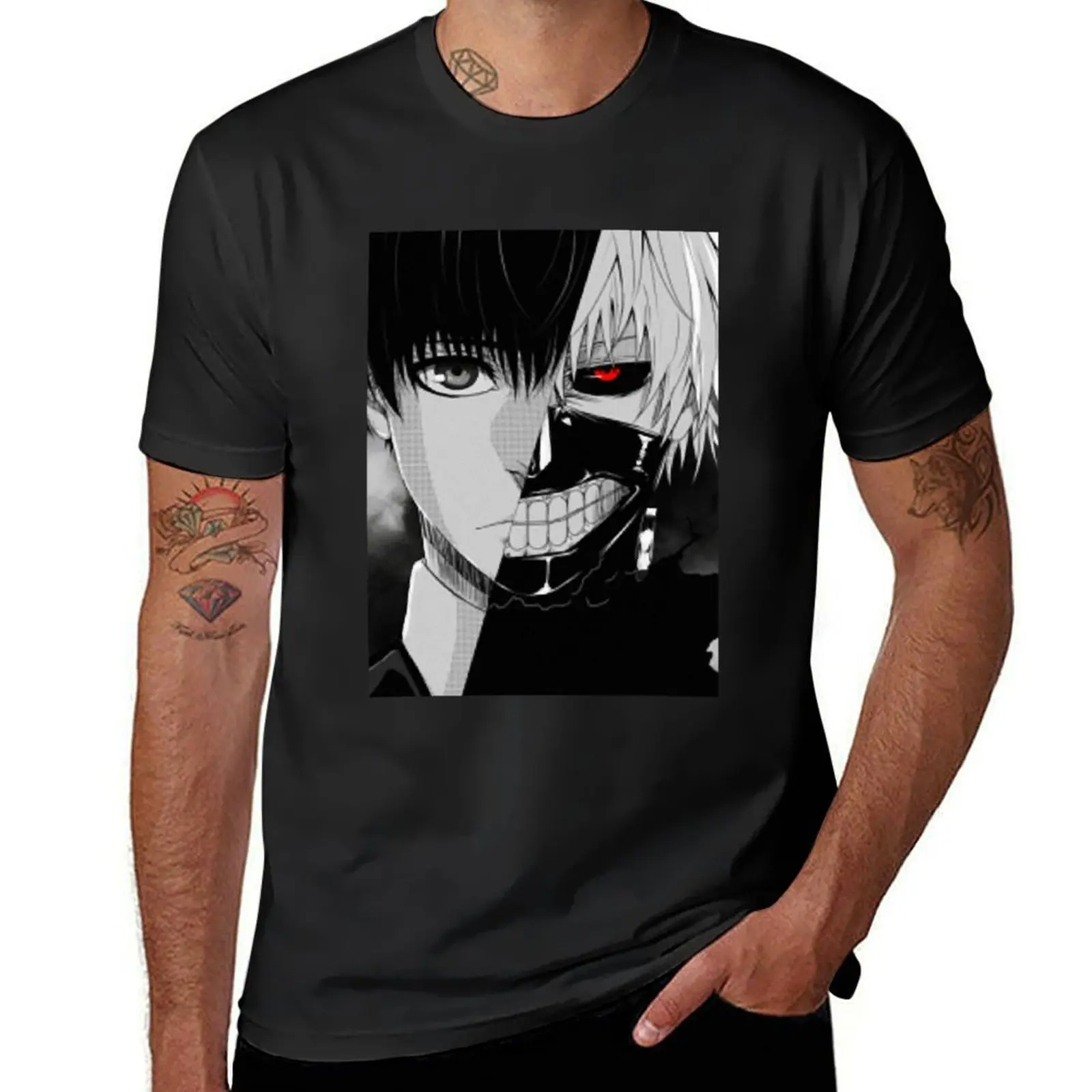 KanekiGhoul T-Shirt blacks plus sizes new edition for a boy mens white t shirts