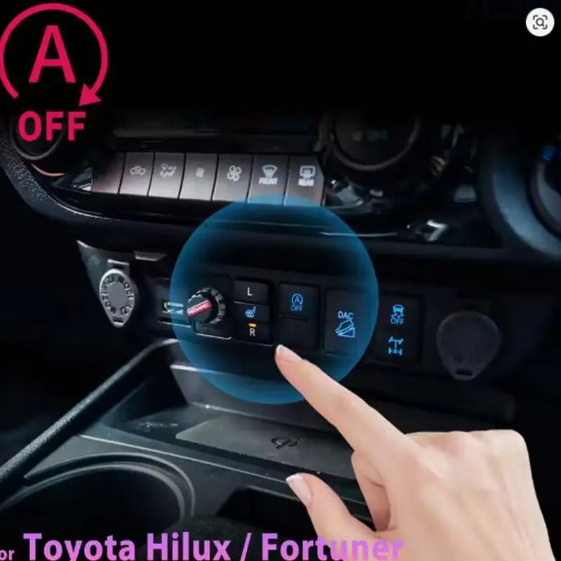 

Toyota Fortuner Hilux 2023-2025 Модуль системы автоматического запуска и остановки двигателя, переключатель канала для функции автоматического запуска/стопления автомобиля