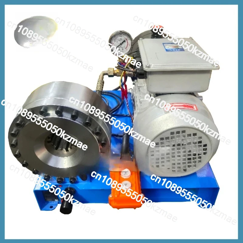 ماكينة تجعيد الخراطيم الهيدروليكية الكهربائية 2.2 كيلو وات |   10-31 مم لأنابيب الزيت ذات الضغط العالي، وظيفة الانكماش الهيدروليكي #1