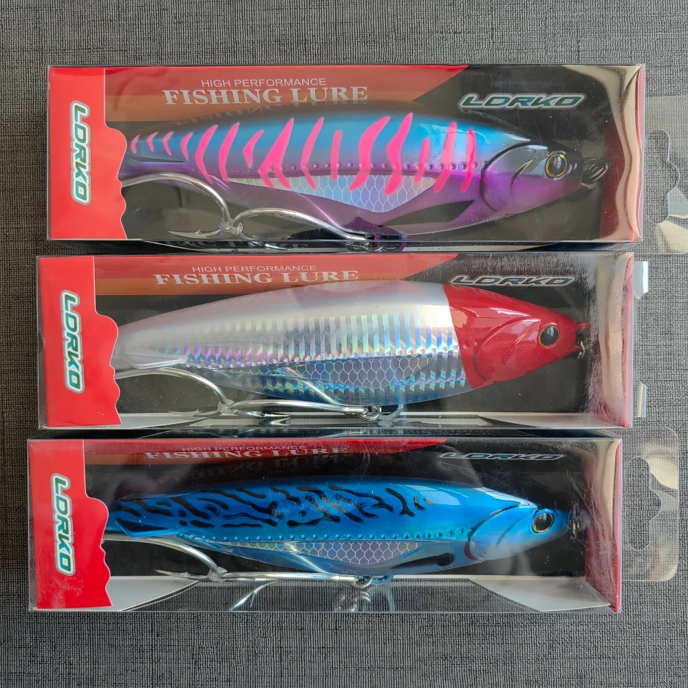 

MUKUN 160mm 84g Sinking Pencil Fishing Lure Long Casting Artificial Hard Bait Stickbait for Sea Bass Tuna