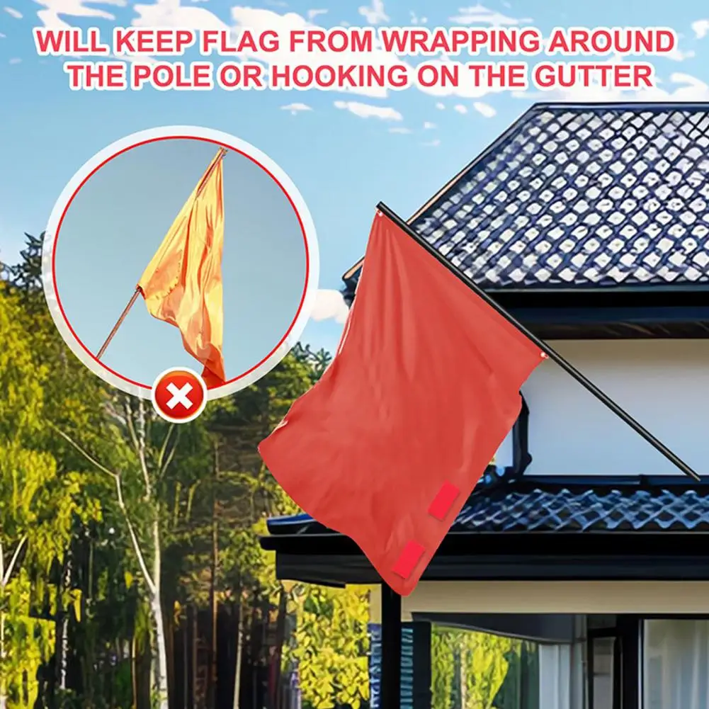 Windproof Flag Accessory Heavy Duty Magnetic Flag Weights for Outdoor Curtains Silicone Covered Drapery for American for Garden