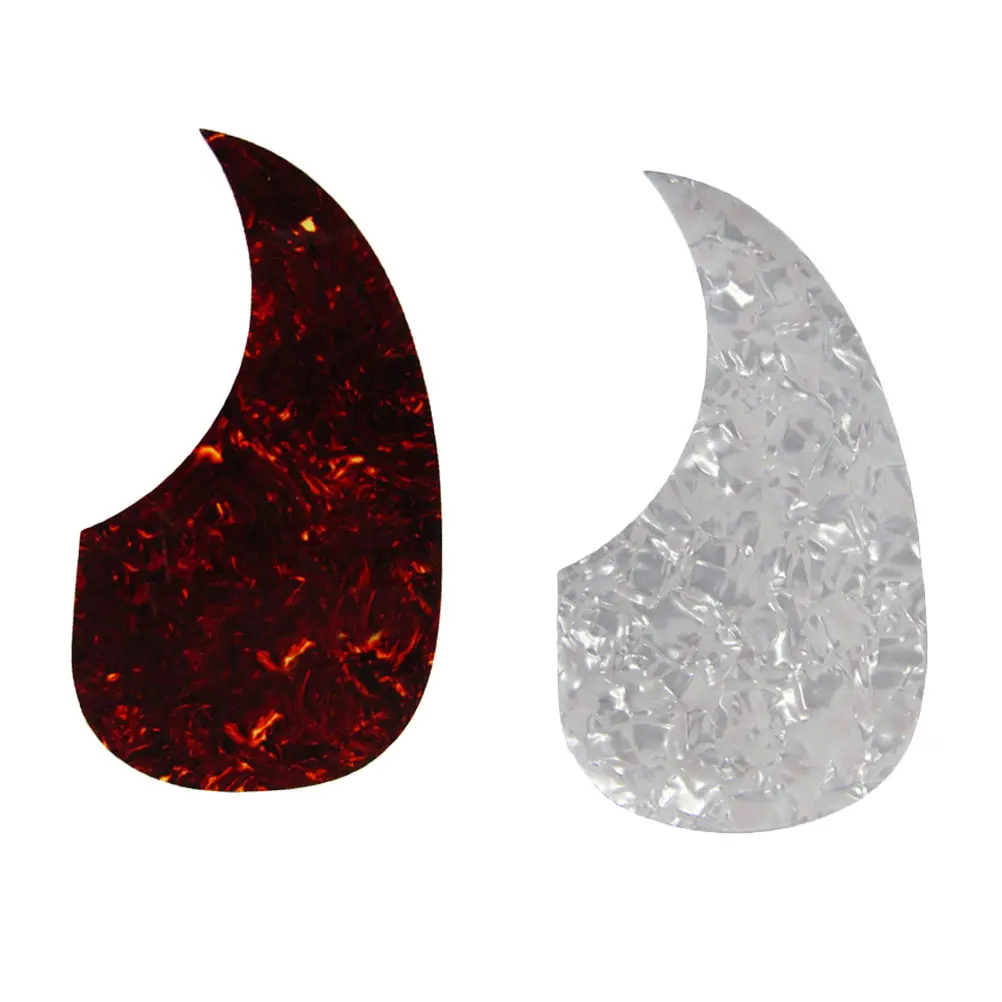 

2 Pcs Guitar Pickguard Parts Acoustic Stickers Accessories Adults Guards Cover Electric