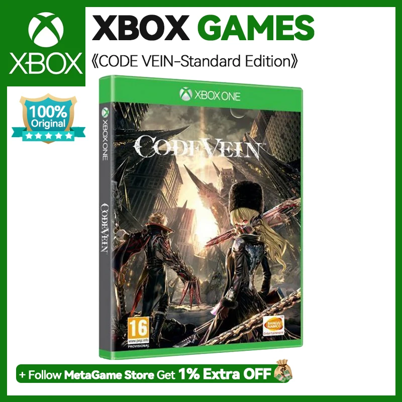 Microsoft XBOX CODE VEIN Xbox Game Deals Physical for Xbox Series X Xbox Series S Xbox One Xbox Game Disks