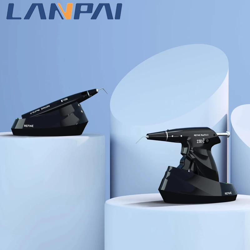 Lanpai Dental Endodontic Gutta-Percha Obturation System Hot Melt Filling Gun Heat Pen 360° Multi-angle