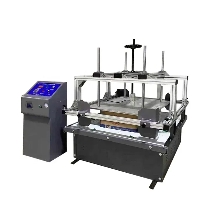 

Product Package Carton Vibration Test Bench, high efficiency Transport Simulation Vibration Test Machine