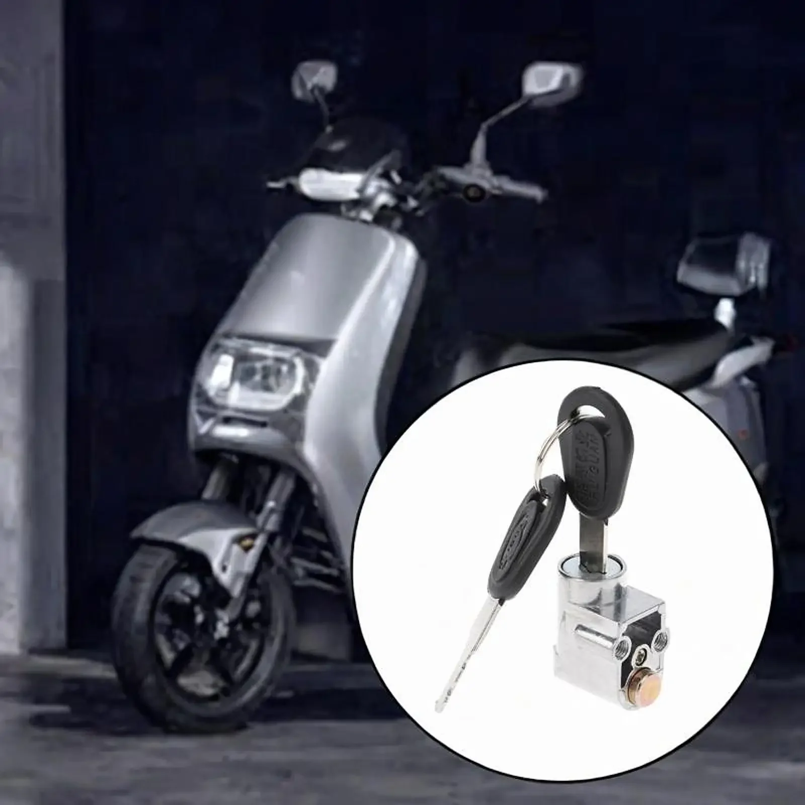 Steering Head Lock Battery Box Lock Electric Vehicle Battery Box Lock Battery Compartment Lock Anti-theft Lock
