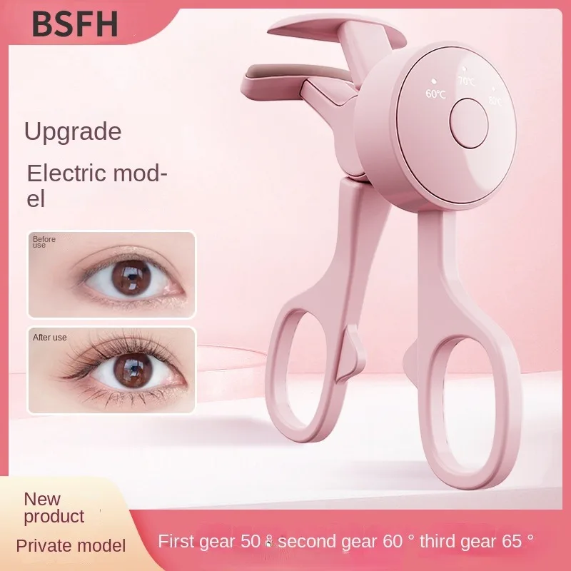 

Eyelash Curler Temperature Control Mini Portable Eyelash Curler, Household Electric Eyelash Curler