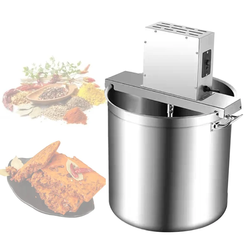 Mixer Machine Mixed Meat Jam Small-Scale Commercial Automatic Mixer Stir-Fry Sauces Hotpot Seasoning Chili Sauce Boiling Mixer