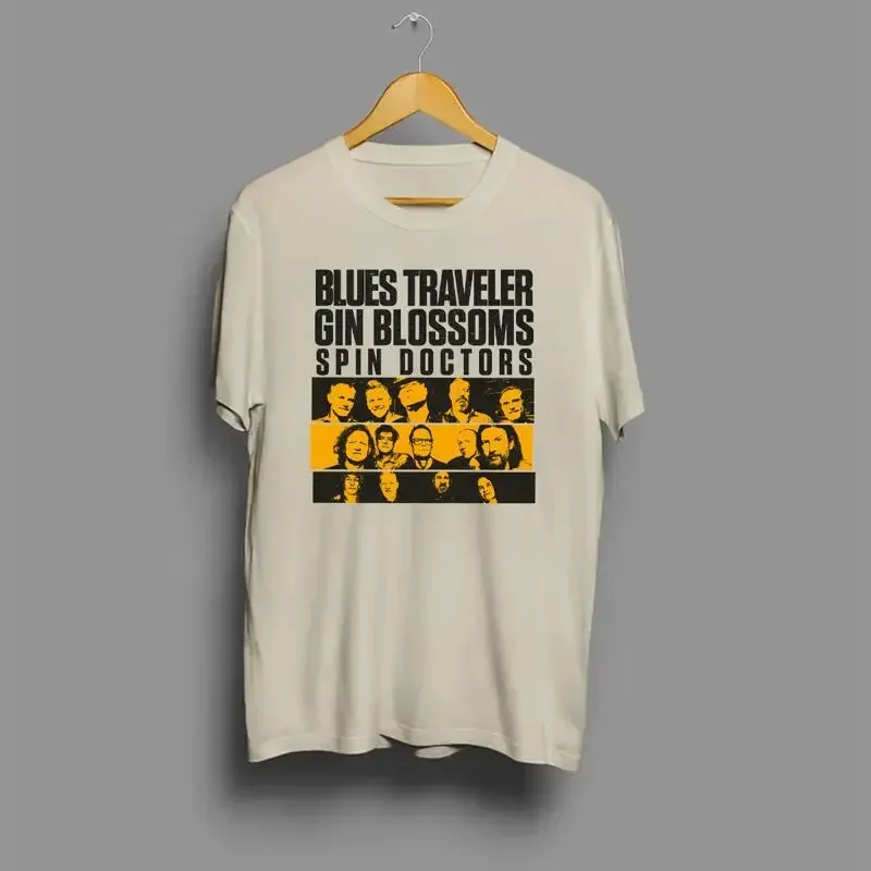 Blues Traveler Gin Blossoms Spin Doctors 2025 T Shirt Full Size S 5Xl