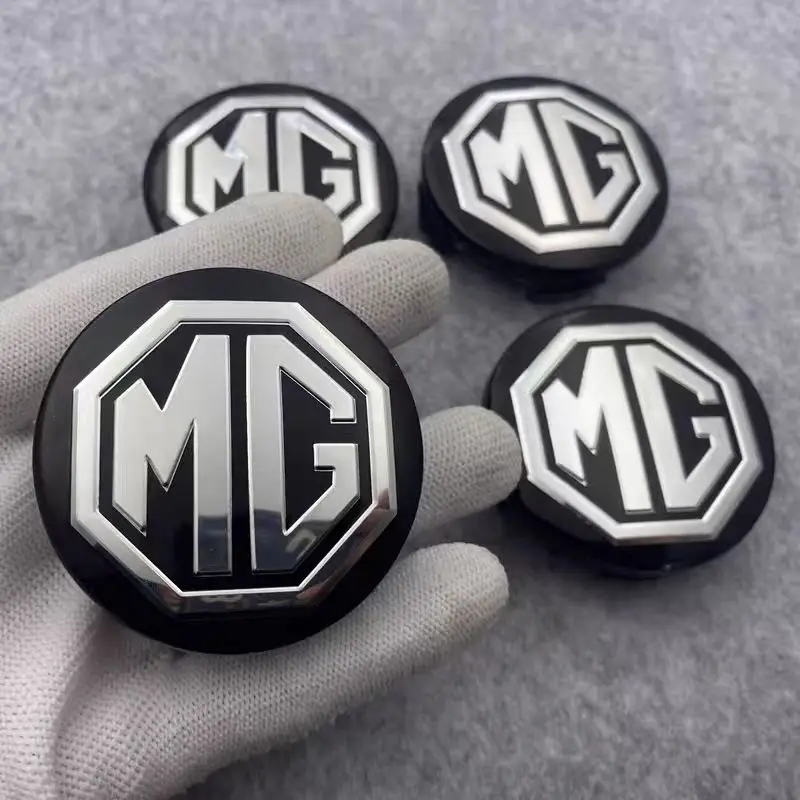 4Pcs Styling Car Wheel Center Hub Caps For MG4 EV MG ZS MG5 MG7 MG HS Direct‑Fit Wheel Rim Center Cover Accessories